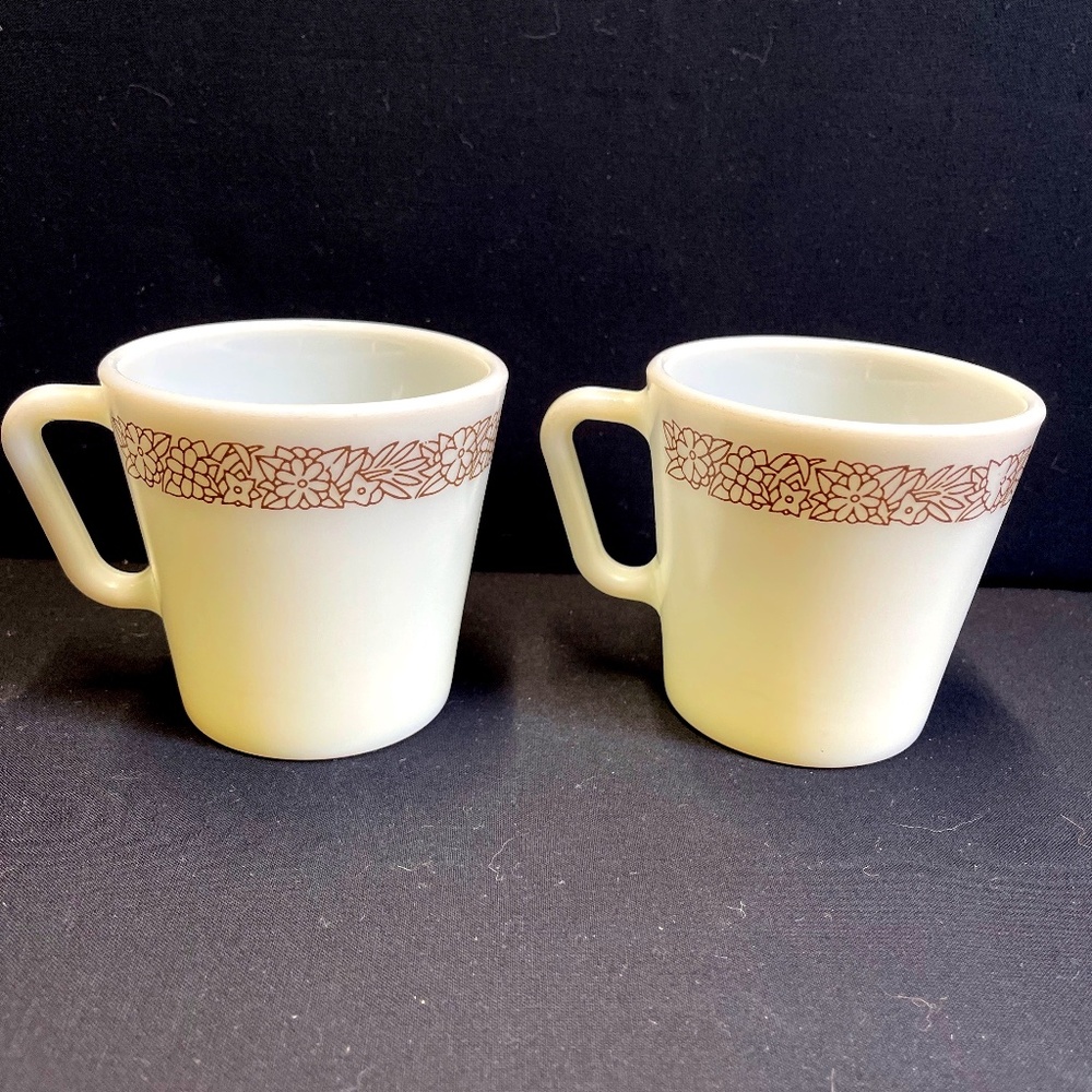 Vintage Pyrex Mugs